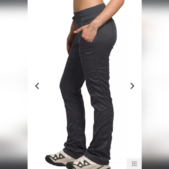 Women's The North Face Gray Aphrodite 2.0 Running Pant Gorpcore Athletic Sz LG - Picture 16 of 16